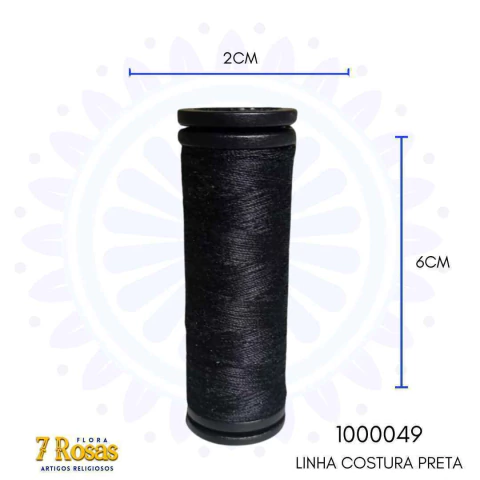 LINHA COSTURA PRETA