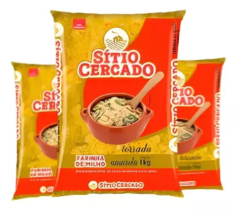 FARINHA MILHO BIJU SITIO CERCADO 1KG