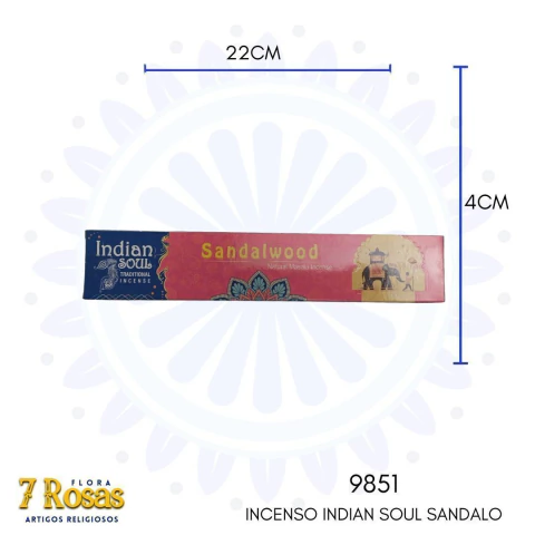 INCENSO INDIAN SOUL SANDALO