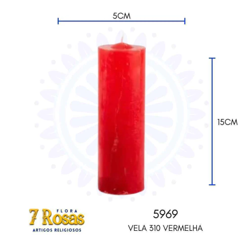 VELA 310 VERMELHA