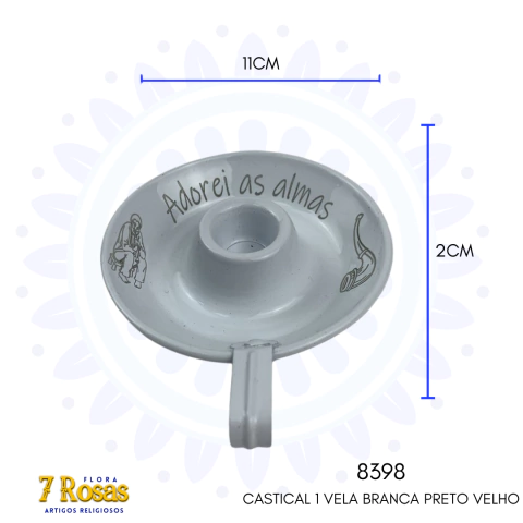 CASTICAL 1 VELA BRANCA PRETO VELHO