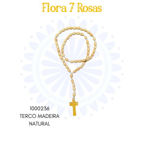 TERCO MADEIRA NATURAL