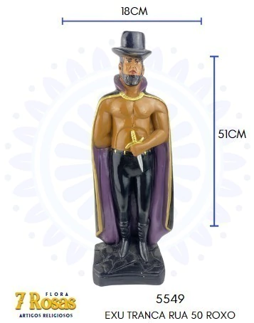 EXU TRANCA RUA 50 ROXO