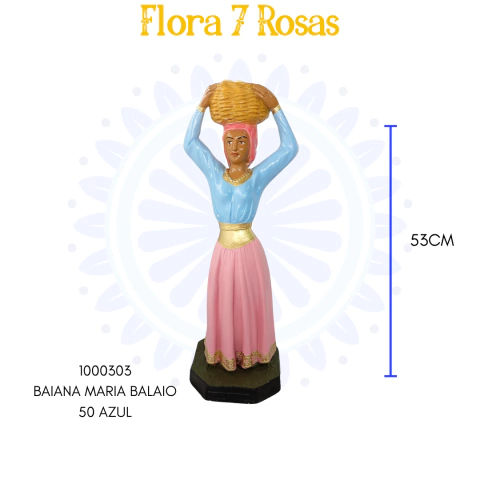 BAIANA MARIA BALAIO 50 AZUL