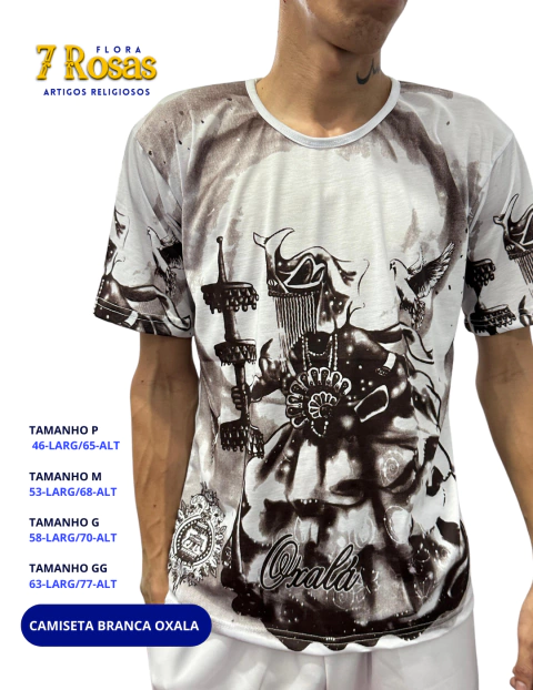 CAMISETA OXALA TAMANHO GG