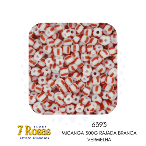 MICANGA 500G RAJADA BRANCA VERMELHA