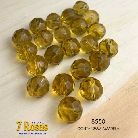 CONTA 12MM AMARELA