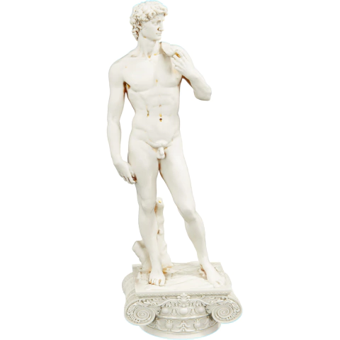 Estátua Escultura Davi Michelangelo David Imagem - comprar online