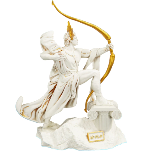 Estátua Apolo Deus Grego do Sol - Febo - comprar online