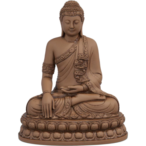 Estátua Imagem Budista Buda Sidarta Gautama - Posição de Lótus - comprar online