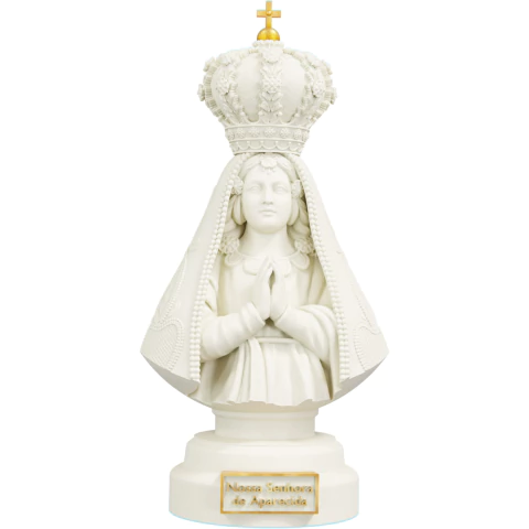 Estátua Busto Nossa Senhora de Aparecida - comprar online