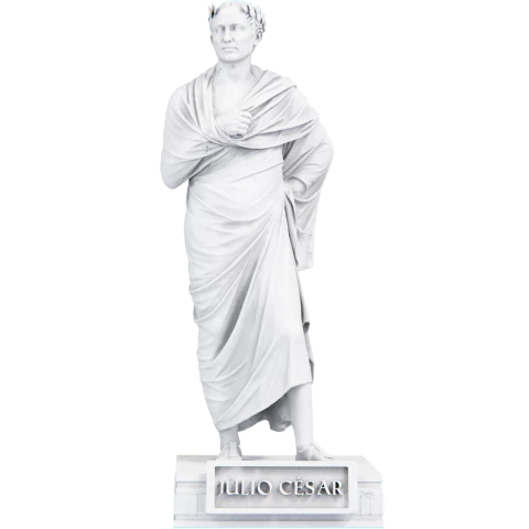 Estátua Júlio César - Imperador de Roma - Versão 3 - comprar online
