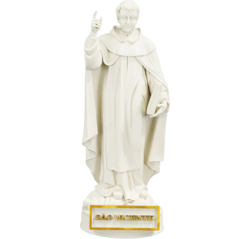 Estátua São Vicente de Saragoça - Imagem - comprar online