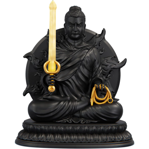 Estátua Imagem Fudo-myo - Acala - Senhor Inabalável - comprar online