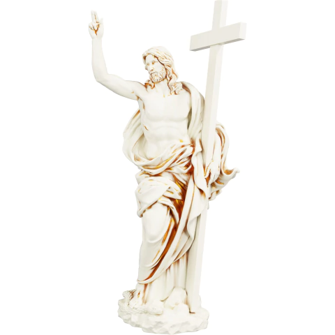 Estátua Imagem Jesus - Ressurreição de Cristo - comprar online