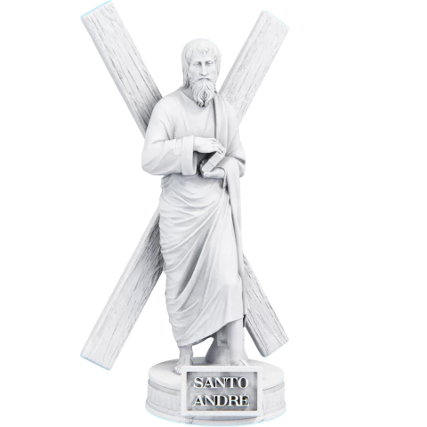 Estátua Santo André Imagem Católica Estatueta - Versão 3 - comprar online