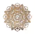 Mandala Trabalhada MDF - 30cm Diâmetro