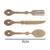 Aplique Talher Garfo/Faca/Colher MDF - 7cm | 9cm | 15cm | 20cm | 30cm na internet