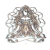 Mandala Buda Chakras MDF - 30/40/60cm de Diâmetro