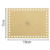 Base MDF Crochê Retangular - Tamanhos - comprar online