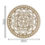 Base/Tampa Mandala MDF crochê/fio de malha Nº 2 - 15/20/25cm - comprar online