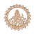 Mandala Umbanda Pomba Gira MDF - 30/40cm de Diâmetro