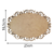 Placa Oval Trabalhada nº2 MDF - 20x15cm | 25x18,5cm na internet