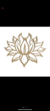 Recorte Flor de Lotus MDF - 20/30cm