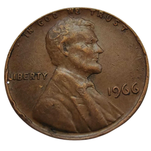 1 Cent 1966 EUA - comprar online