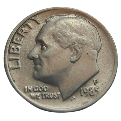 1 Dime 1985 Letra P - EUA - comprar online