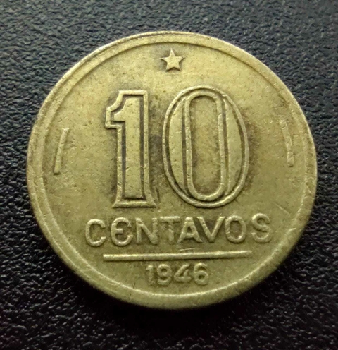 10 Centavos 1946 Getúlio Vargas