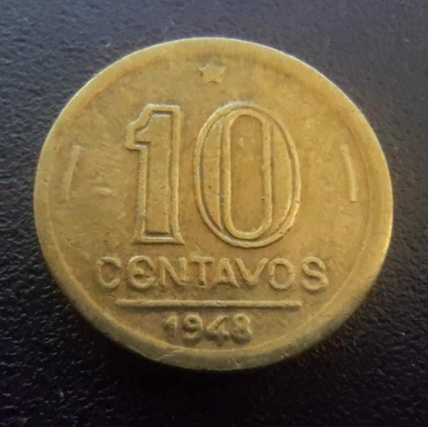 10 Centavos 1948 José Bonifácio