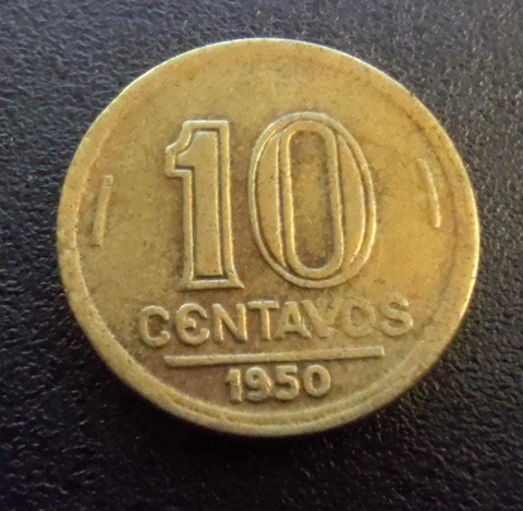 10 Centavos 1950 José Bonifácio