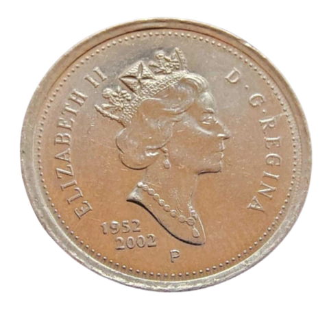 10 Cêntimos 2002 Canadá Comemorativa Sucessão da Rainha - comprar online