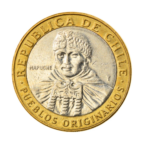 100 Pesos 2014 Chile - Povos Originários - comprar online