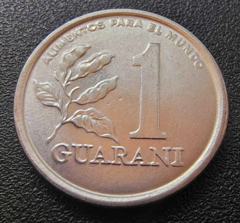 1 Guarani 1986 FAO Paraguai - comprar online