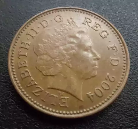 1 Penny 2004 Reino Unido