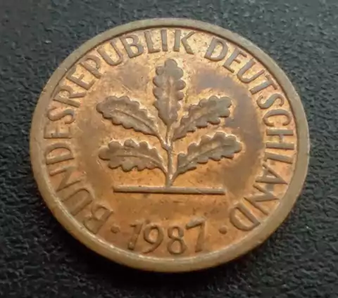 1 Pfennig 1987 Alemanha