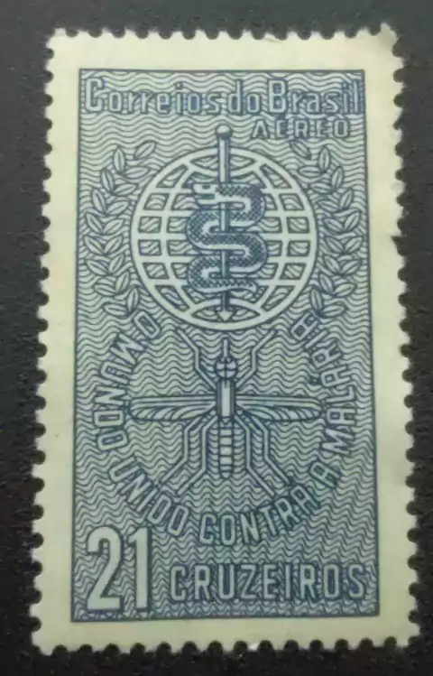 Selo aéreo Malária