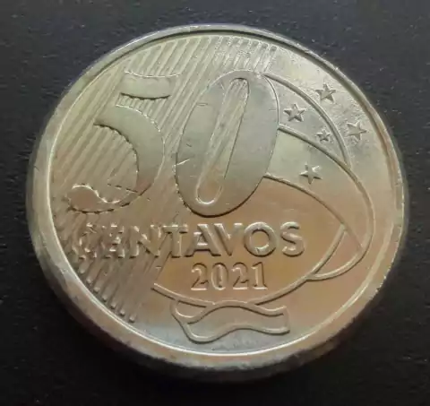 50 centavos 2021 Flor de Cunho