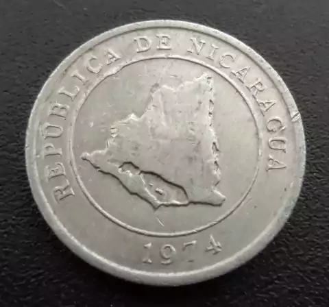10 Centavos 1974 Nicarágua