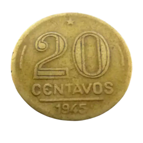 20 Centavos 1945 Getúlio Vargas - comprar online