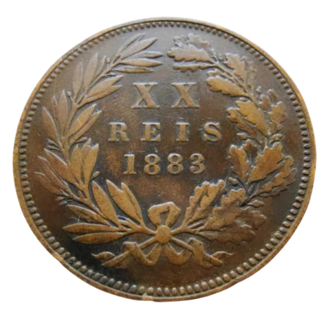 20 Réis 1883 Reino de Portugal - comprar online