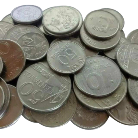 Lote com 40 moedas - comprar online
