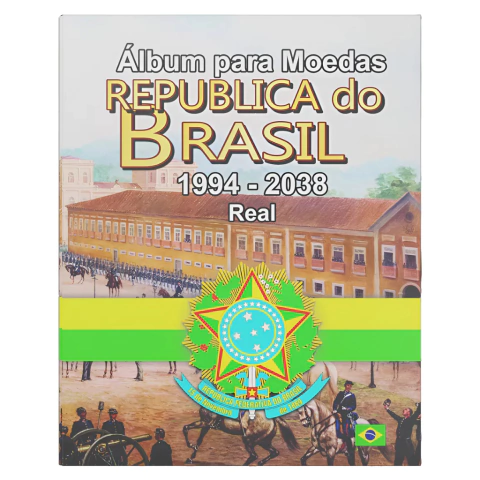 Álbum para moedas do Plano Real