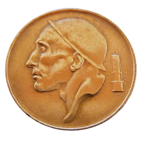 50 Cêntimos 1953 Bélgica - comprar online