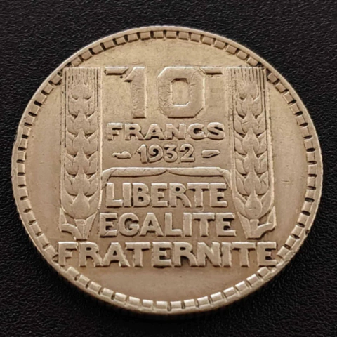 10 Francos 1932 França - Prata - comprar online