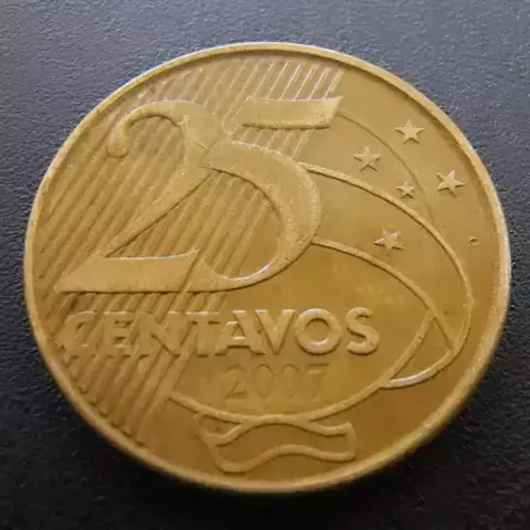 25 centavos 2007 - comprar online