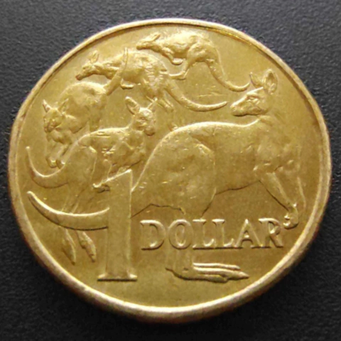 1 Dólar de 2009 Austrália - Canguru - comprar online
