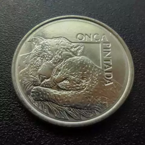 50 Cruzeiros Reais 1994 Onça Pintada